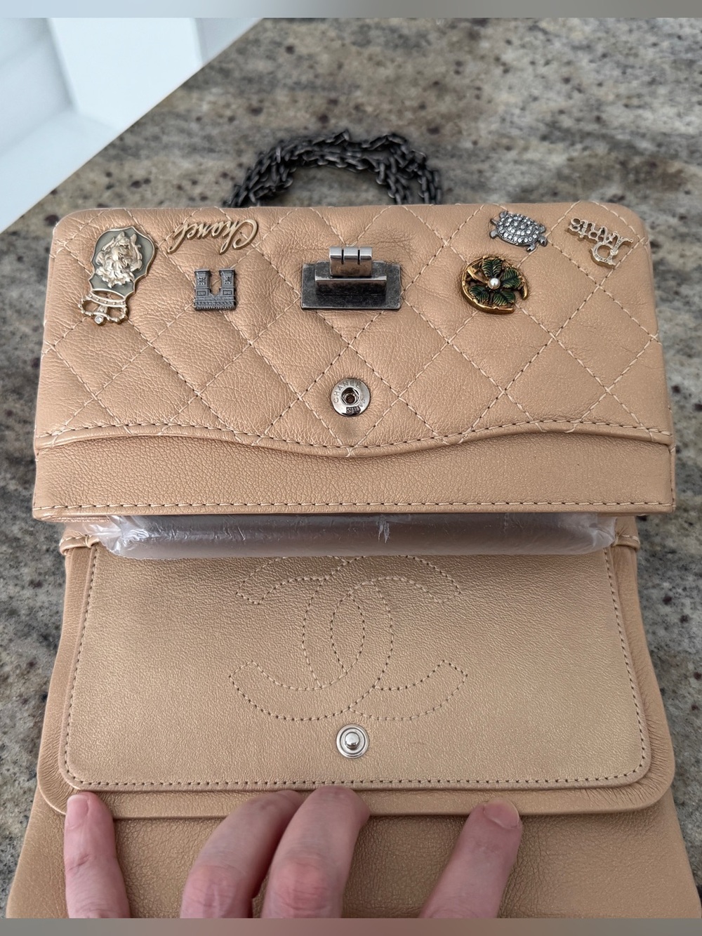 Limited Edition Chanel Lucky Charms 2.55 Reissue 224 Double Flap Bag - Picture 7 of 14